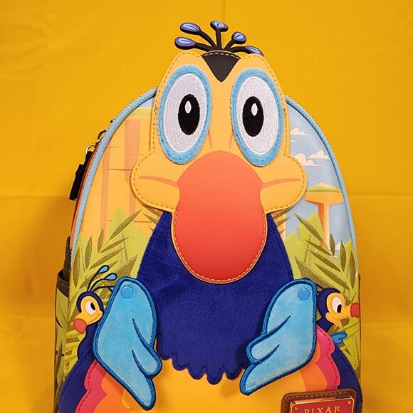 Loungefly Disney Pixar Up Kevin with Babies Jungle Mini Backpack NEW main image 7